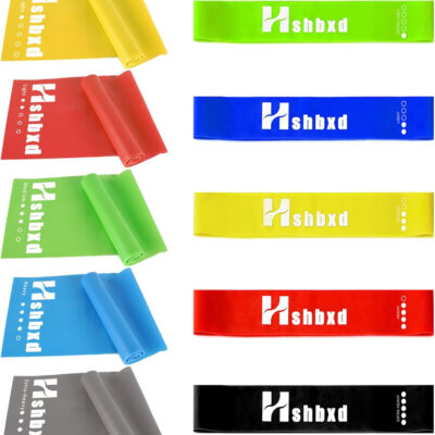 6899ccc0a3fea4d68f201d8d1b23e477e9cd5d1c1672e38f88db5.jpg Resistance Bands for Working Out, Physical Therapy Bands, Latex Free Elastic and Exercise Bands Set for Stretching, Suitable for Rehab, Yoga, Pilates, Gym, Home Exercise