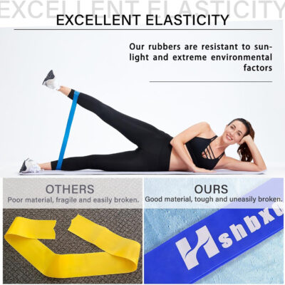 6899ccc2739c4e05fbab1c512a26bd83109998f20147bbbd4b048.jpg Resistance Bands for Working Out, Physical Therapy Bands, Latex Free Elastic and Exercise Bands Set for Stretching, Suitable for Rehab, Yoga, Pilates, Gym, Home Exercise