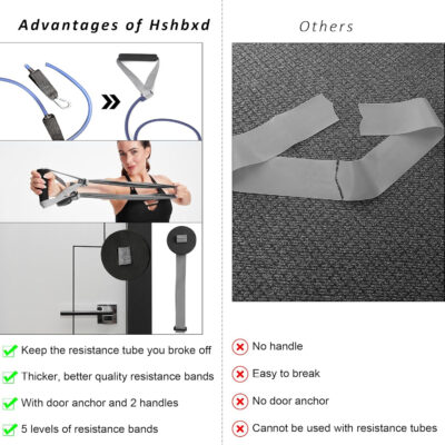 6899cccbd3cec69420a838b20a05140b86c70d774fb2f5e350bd6.jpg Resistance Bands for Working Out, Physical Therapy Bands, Latex Free Elastic and Exercise Bands Set for Stretching, Suitable for Rehab, Yoga, Pilates, Gym, Home Exercise