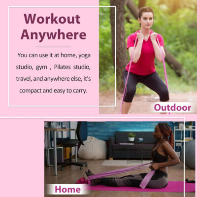 6899ccdbf386789871876e5d8171fc9ceb26a377ee73d555815af.jpg Resistance Bands for Working Out, Physical Therapy Bands, Latex Free Elastic and Exercise Bands Set for Stretching, Suitable for Rehab, Yoga, Pilates, Gym, Home Exercise