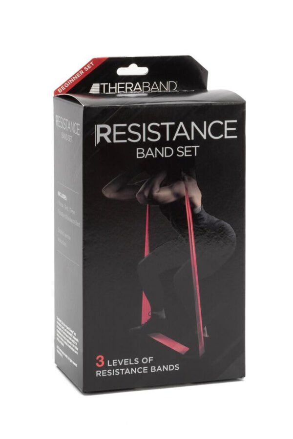6899cd8b25678416e549d83e9611610a4eac60c2dbba35b1d7c53.jpg THERABAND Resistance Bands Set, Professional Elastic Band For Upper & Lower Body Exercise, Strength Training without Weights, Physical Therapy, Pilates, Rehab, Yellow & Red & Green, Beginner
