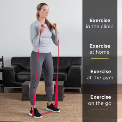 6899cd8e8d8bc89cfdc25bae4cc40d46bcd6a8ba7996184aff885.jpg THERABAND Resistance Bands Set, Professional Elastic Band For Upper & Lower Body Exercise, Strength Training without Weights, Physical Therapy, Pilates, Rehab, Yellow & Red & Green, Beginner