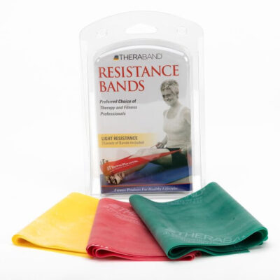 6899cd8f021ce5b0e472fd52933546b35b3fda5167e4d8d4ad208.jpg THERABAND Resistance Bands Set, Professional Elastic Band For Upper & Lower Body Exercise, Strength Training without Weights, Physical Therapy, Pilates, Rehab, Yellow & Red & Green, Beginner