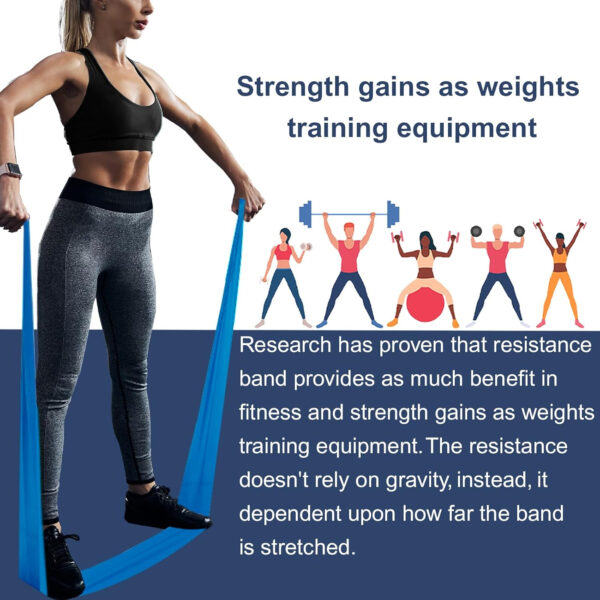 6899cdea287aafc6c2d32cc2a6eedb86cdba52dec76ee2dc55f91.jpg Resistance Bands,Professional Long Non-Latex Elastic Stretch Bands,Exercise Bands for Physical Therapy, Yoga, Pilates, Rehab, at-Home or The Gym Workouts, Strength Training
