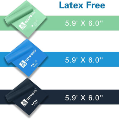 6899cdf0b944a5d2c803a23f6ff26773f692029125decba62d9f8.jpg Resistance Bands,Professional Long Non-Latex Elastic Stretch Bands,Exercise Bands for Physical Therapy, Yoga, Pilates, Rehab, at-Home or The Gym Workouts, Strength Training