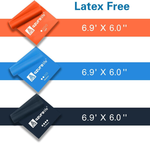 6899cdf94f145f5e271c78482df8027334c0d2600b14d2a5cafae.jpg Resistance Bands,Professional Long Non-Latex Elastic Stretch Bands,Exercise Bands for Physical Therapy, Yoga, Pilates, Rehab, at-Home or The Gym Workouts, Strength Training