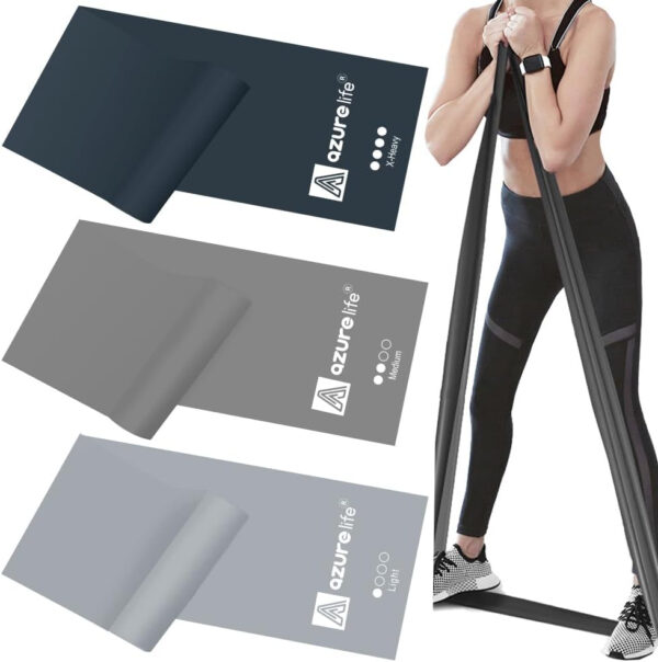 6899cdfc96c7a680a54dbcf61926601129b24745c83bfbfcbb87e.jpg Resistance Bands,Professional Long Non-Latex Elastic Stretch Bands,Exercise Bands for Physical Therapy, Yoga, Pilates, Rehab, at-Home or The Gym Workouts, Strength Training