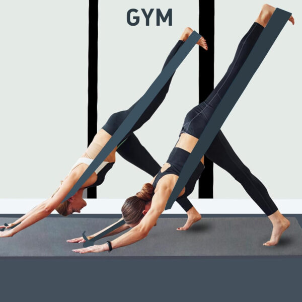 6899ce017f8fe4a472623469c681199be4b0922c1f68e021bbd48.jpg Resistance Bands,Professional Long Non-Latex Elastic Stretch Bands,Exercise Bands for Physical Therapy, Yoga, Pilates, Rehab, at-Home or The Gym Workouts, Strength Training