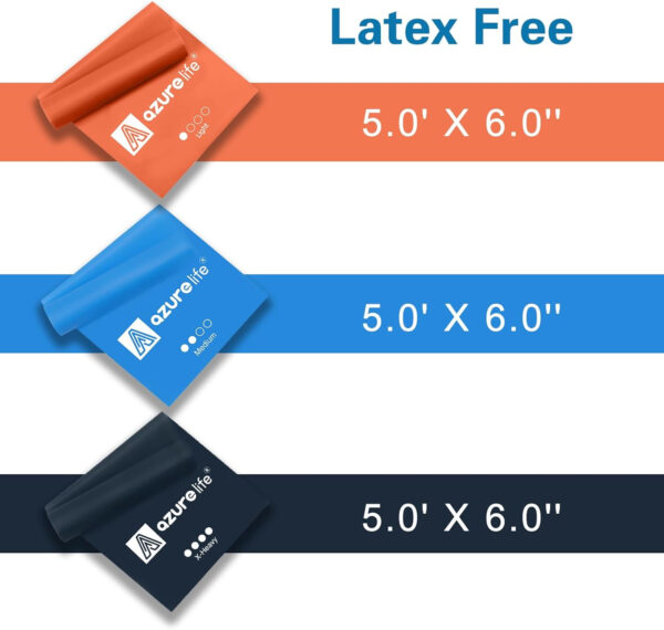 6899ce03a1743db0c03af8d31c1cc171b1125f75aa8d88c19cde1.jpg Resistance Bands,Professional Long Non-Latex Elastic Stretch Bands,Exercise Bands for Physical Therapy, Yoga, Pilates, Rehab, at-Home or The Gym Workouts, Strength Training