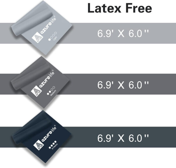 6899ce06d9bf62ecebb5c68eb1c8975112e5b8950872e36881057.jpg Resistance Bands,Professional Long Non-Latex Elastic Stretch Bands,Exercise Bands for Physical Therapy, Yoga, Pilates, Rehab, at-Home or The Gym Workouts, Strength Training