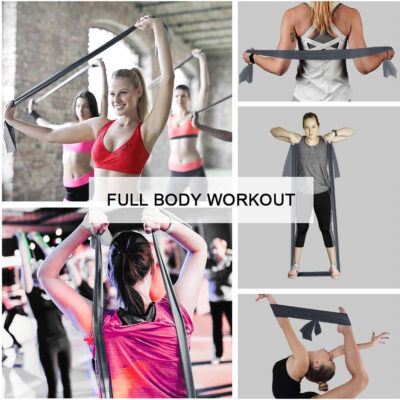 6899ce0b4fef82d812eef856197d52459ca24f4e6dbd614ffcc85.jpg Resistance Bands,Professional Long Non-Latex Elastic Stretch Bands,Exercise Bands for Physical Therapy, Yoga, Pilates, Rehab, at-Home or The Gym Workouts, Strength Training