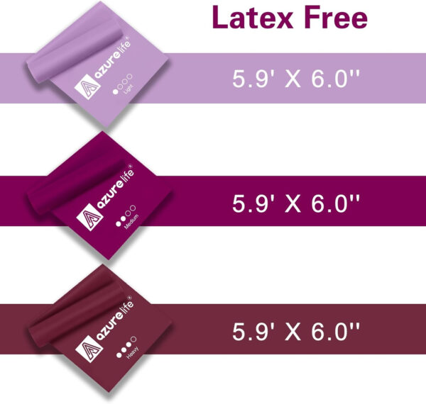 6899ce0e1a9116b42ded2f1879d83d214c26714d2448398f3d416.jpg Resistance Bands,Professional Long Non-Latex Elastic Stretch Bands,Exercise Bands for Physical Therapy, Yoga, Pilates, Rehab, at-Home or The Gym Workouts, Strength Training