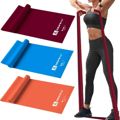6899ce143f6f0ece98bc54124d8c73d5ce5b2cdb135a39813f009.jpg Resistance Bands,Professional Long Non-Latex Elastic Stretch Bands,Exercise Bands for Physical Therapy, Yoga, Pilates, Rehab, at-Home or The Gym Workouts, Strength Training