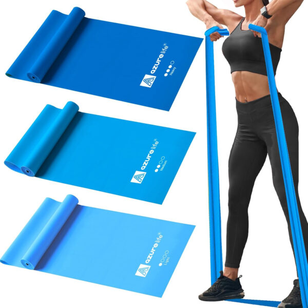 6899ce183933ea98cd68c256f18860e05d51ab1c27b641bc90414.jpg Resistance Bands,Professional Long Non-Latex Elastic Stretch Bands,Exercise Bands for Physical Therapy, Yoga, Pilates, Rehab, at-Home or The Gym Workouts, Strength Training