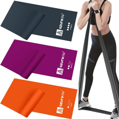 6899ce284459ebbad376a84dcf0c39283a4291612ca9e88089335.jpg Resistance Bands,Professional Long Non-Latex Elastic Stretch Bands,Exercise Bands for Physical Therapy, Yoga, Pilates, Rehab, at-Home or The Gym Workouts, Strength Training
