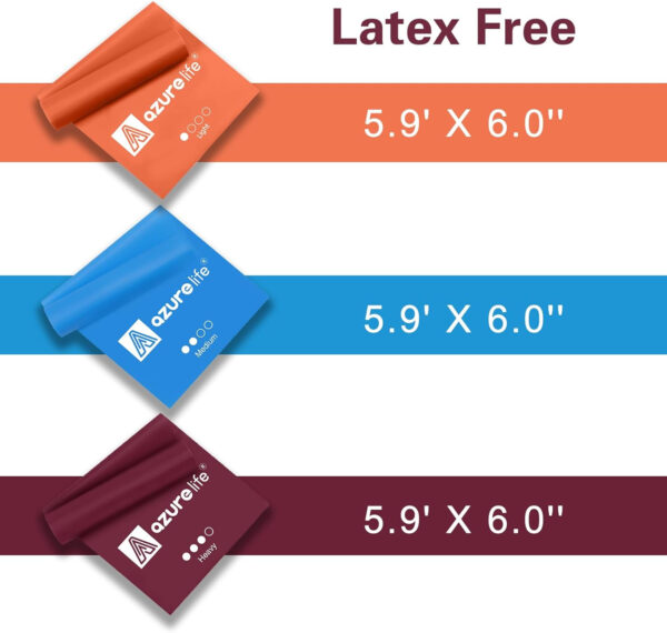 6899ce33c6ba5be62992f6800dc026793f5c0e1247efc93750ab0.jpg Resistance Bands,Professional Long Non-Latex Elastic Stretch Bands,Exercise Bands for Physical Therapy, Yoga, Pilates, Rehab, at-Home or The Gym Workouts, Strength Training