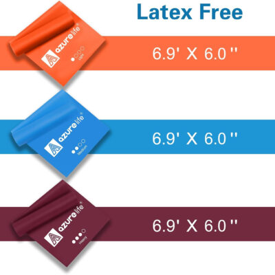 6899ce3e235cd20fa8bb2d41af3b16530597357dc062f2941179b.jpg Resistance Bands,Professional Long Non-Latex Elastic Stretch Bands,Exercise Bands for Physical Therapy, Yoga, Pilates, Rehab, at-Home or The Gym Workouts, Strength Training