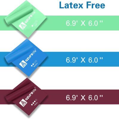 6899ce44674146bf8a901247d160ae59c71172401485edd847b21.jpg Resistance Bands,Professional Long Non-Latex Elastic Stretch Bands,Exercise Bands for Physical Therapy, Yoga, Pilates, Rehab, at-Home or The Gym Workouts, Strength Training