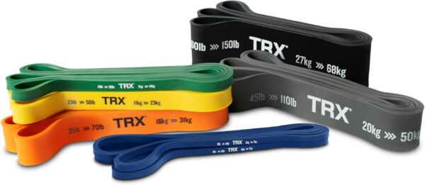 6899cf12942dccd7ad9e9636a349c8ff12cd518e4ac90e89335f0.jpg TRX Training Strength Band Set, Full-Body Resistance Bands for Home and Gym Use, Resistance Bands for Working Out
