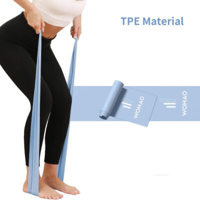 6899cf49053eae16ae2f0d4ce7409123152acb0661d595d3a90f8.jpg Resistance Band Set, Two Resistance Levels, Stretch Bands for Working Out Women or Men, Strength Training, Home Fitness, Toning, Stretching, Yoga, Pilates