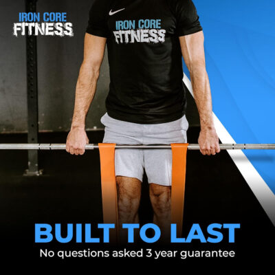 6899cf7f50f2bbfc0f61658aeeee17532a8296e3a3f0b4d9b8756.jpg Pull Up Assistance Resistance Bands - Long Loop Power Bands for Men and Women - Strength Power Flexibility Training at Home & Gym - Ebooks & Workout Chart Included by Iron Core Fitness