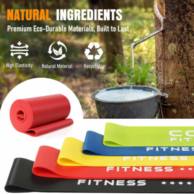 6899cfe611b87e7744e66c42a20602b596d8de67730f67aec619c.jpg Resistance Bands for Working Out, Exercise Bands for Women & Men, Latex Elastic Bands for Yoga, Pilates, Rehab, Fitness and Home Workout, Strength Bands for Booty