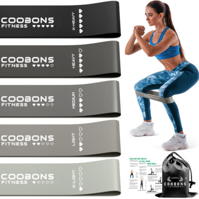 6899cff5d58d4595685301c5caeb6fd8fa6f0585019ac81f0bf9e.jpg Resistance Bands for Working Out, Exercise Bands for Women & Men, Latex Elastic Bands for Yoga, Pilates, Rehab, Fitness and Home Workout, Strength Bands for Booty