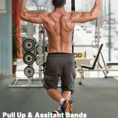 Resistance Bands, Pull Up Assist Bands - Workout Bands, Eexercise Bands, Long Resistance Bands Set for Working Out, Fitness, Training, Physical Therapy for Men Women