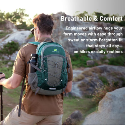 6899e193ca3e6d175b89ac7f52249869ad9156c9f0fecced305ee.jpg N NEVO RHINO Hiking Backpack 20L Water Resistant Outdoor Day Pack,Lightweight Travel Small Backpack for Men Women