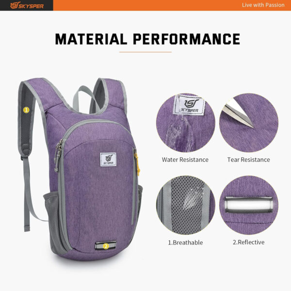 6899e30ecb0c73a0529cb610753437cd705a6065f433139b21841.jpg SKYSPER Small Daypack 10L/15L/20L Hiking Backpack Packable Lightweight Travel Day Pack for Women Men