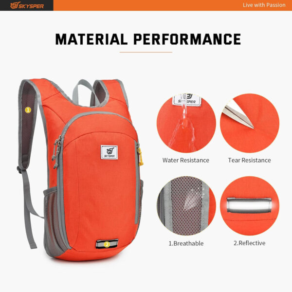 6899e320de5e27c0341af79c7a5b4f3025c5afc04fed0e58e3f86.jpg SKYSPER Small Daypack 10L/15L/20L Hiking Backpack Packable Lightweight Travel Day Pack for Women Men