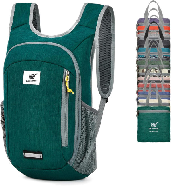 6899e338d7b8575107b4e7b06d77412644c05ff020d1bdb9d5af3.jpg SKYSPER Small Daypack 10L/15L/20L Hiking Backpack Packable Lightweight Travel Day Pack for Women Men