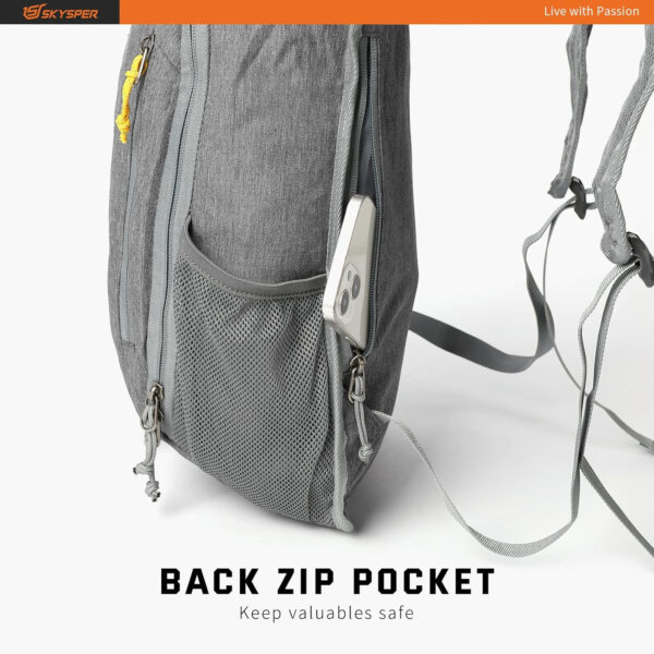 6899e34fe8180361c64806eff8bec9cdf2d3b9e2ff75b71676fe4.jpg SKYSPER Small Daypack 10L/15L/20L Hiking Backpack Packable Lightweight Travel Day Pack for Women Men
