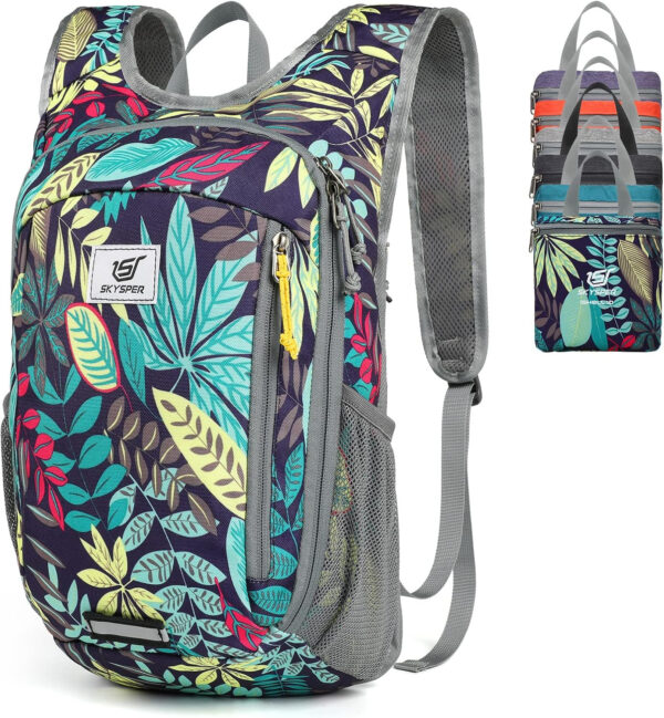6899e3511a631b0b3694b55546bcab37d1b29d79f2f71754574f7.jpg SKYSPER Small Daypack 10L/15L/20L Hiking Backpack Packable Lightweight Travel Day Pack for Women Men