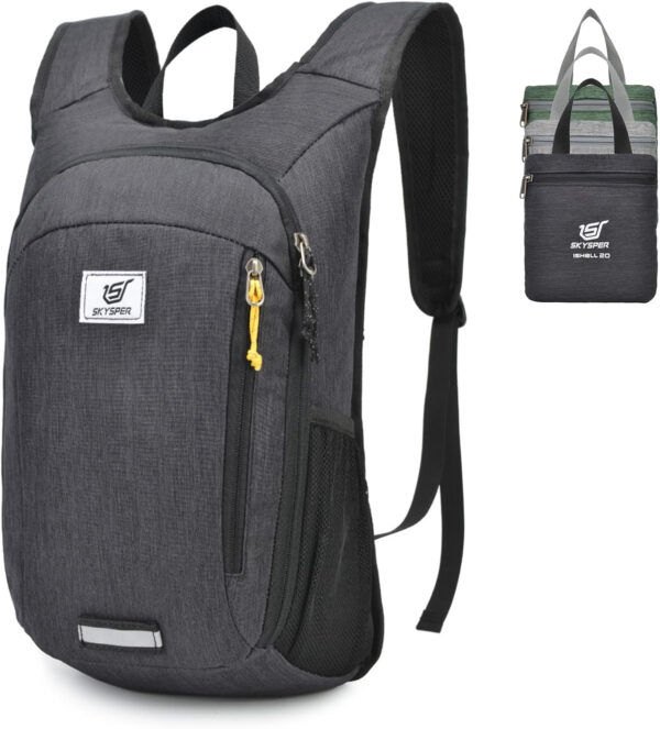 6899e36c098acca847bd5dbda3641a79e0808c8880b72614f4bfb.jpg SKYSPER Small Daypack 10L/15L/20L Hiking Backpack Packable Lightweight Travel Day Pack for Women Men