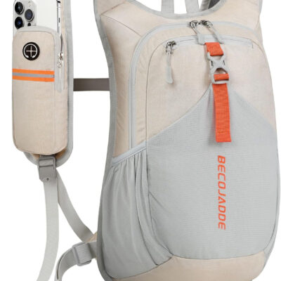 20L Small Hiking Backpack for Men Women Foldable Packable Back Pack Ultralight Hiking Daypack for Travel Camping Outdoor, Black