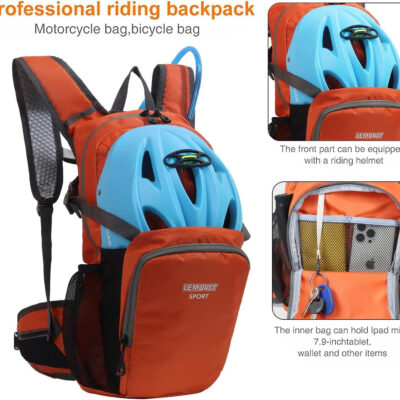 6899e4c338357b8cdbd4a4f4ce32e0299b115f233e00fa5e7388c.jpg Hiking Daypack Waterproof Biking Backpack 15L Lightweight Durable Backpack for Ski Snowboarding Running MTB Cycling