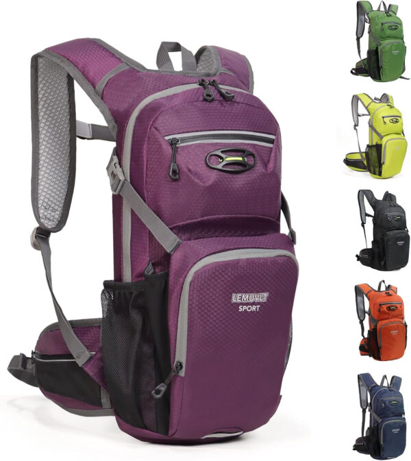6899e4da412c0f23193b0142a2fa0da845aac87e66156420f7228.jpg Hiking Daypack Waterproof Biking Backpack 15L Lightweight Durable Backpack for Ski Snowboarding Running MTB Cycling