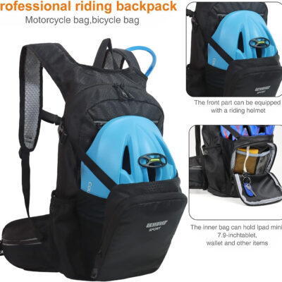 6899e4e1b68a6cf3fc947f5dd1d0c7373cb07d7f6912813302a4f.jpg Hiking Daypack Waterproof Biking Backpack 15L Lightweight Durable Backpack for Ski Snowboarding Running MTB Cycling