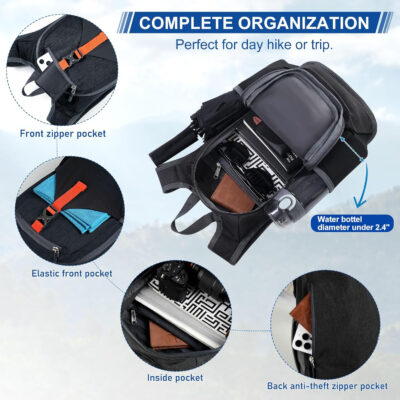 FIORETTO 10L Hiking Backpack for Women Men Mini Packable Backpack Lightweight Small Daypack for Camping Travel Outdoor, Turquoise