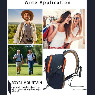 Hiking Backpack 30L Foldable Travel Daypack For Women Men,Camping Daypack Backpacks Lightweight,Durable Hiking Backpack Fit For Hiking,Daily Commuting,Short Trips.(With Rain-cover)