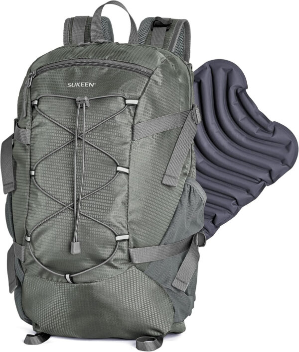 6899e7206bb37ff2c46065af7e364b0f513be1f457da73f85b6aa.jpg Sukeen Hiking Backpack Packable Lightweight 30L Backpack Wear Resistant Daypack for Outdoor Travel Camping Cycling