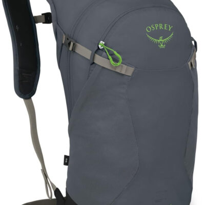 6899e76322b76f8b98448f7799468f706aef09771bc42e7693881.jpg Osprey Sportlite 20L Unisex Hiking Backpack, Dark Charcoal Grey