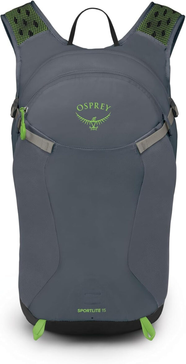 6899e7643362fcb4aae03860c30512ed13a1307f62c232d7d5a72.jpg Osprey Sportlite 20L Unisex Hiking Backpack, Dark Charcoal Grey
