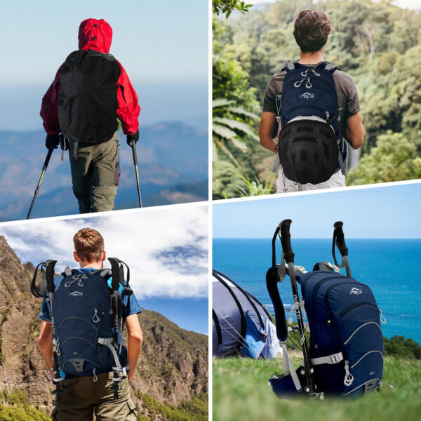 Hydration Pack,20L Hydration Backpack, Hiking Internal Frame Backpacks with 2L Hydration Water Bladder and Rain Cover, for Cycling,camping, hunting,Ski, Snow for Men, Women (light green)