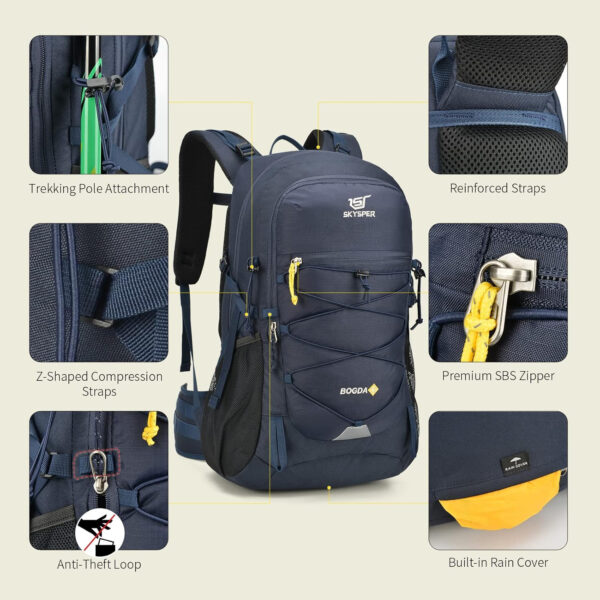6899e862b8aaab130bf017b543ac88d8f934d61584fc953e702a1.jpg SKYSPER Hiking Backpack for Men Women, 35L Travel Backpack Waterproof Camping Backpack Outdoor Lightweight Daypack