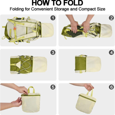 6899e89867c5f720400568b9523543a86b0123da94d8259707cec.jpg Seektop 20L Ultra Lightweight Waterproof Hiking Backpack Small Outdoor Foldable Day Pack for Women Men
