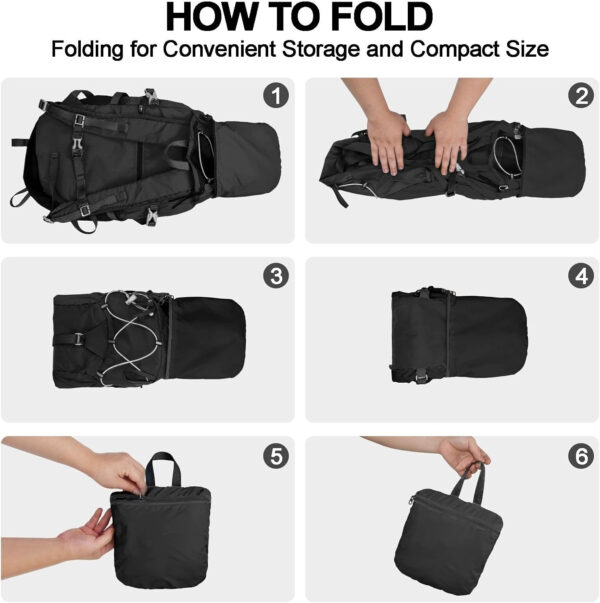 6899e8a9b0732c553bd7f1182cfc1eae4f5da34621824c5ce46cf.jpg Seektop 20L Ultra Lightweight Waterproof Hiking Backpack Small Outdoor Foldable Day Pack for Women Men