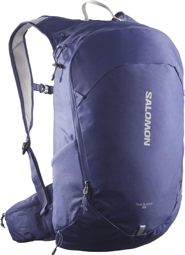 Salomon Unisex Trailblazer 20, Hiking & Trekking Backpack, 20-Liter - Black / Alloy - NS
