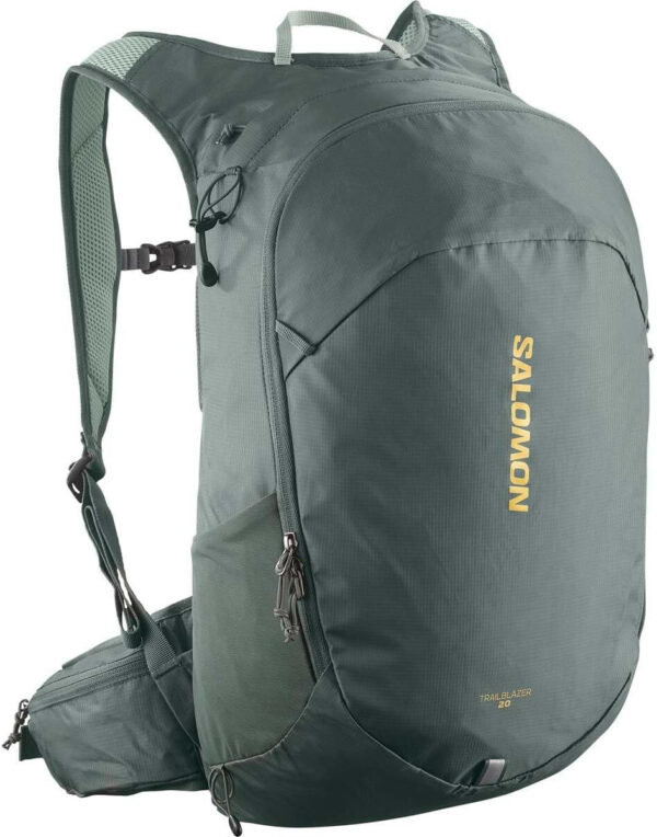 Salomon Unisex Trailblazer 20, Hiking & Trekking Backpack, 20-Liter - Black / Alloy - NS